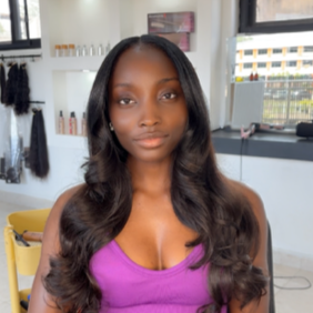 Traditional / flip over / versatile / half up down sew in